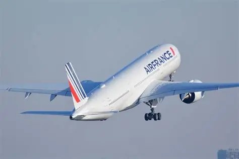 air france a350 chicago flight return